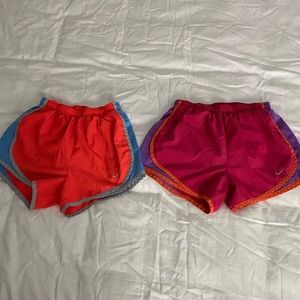 (2) Nike Tempo Running Shorts Sz XS
